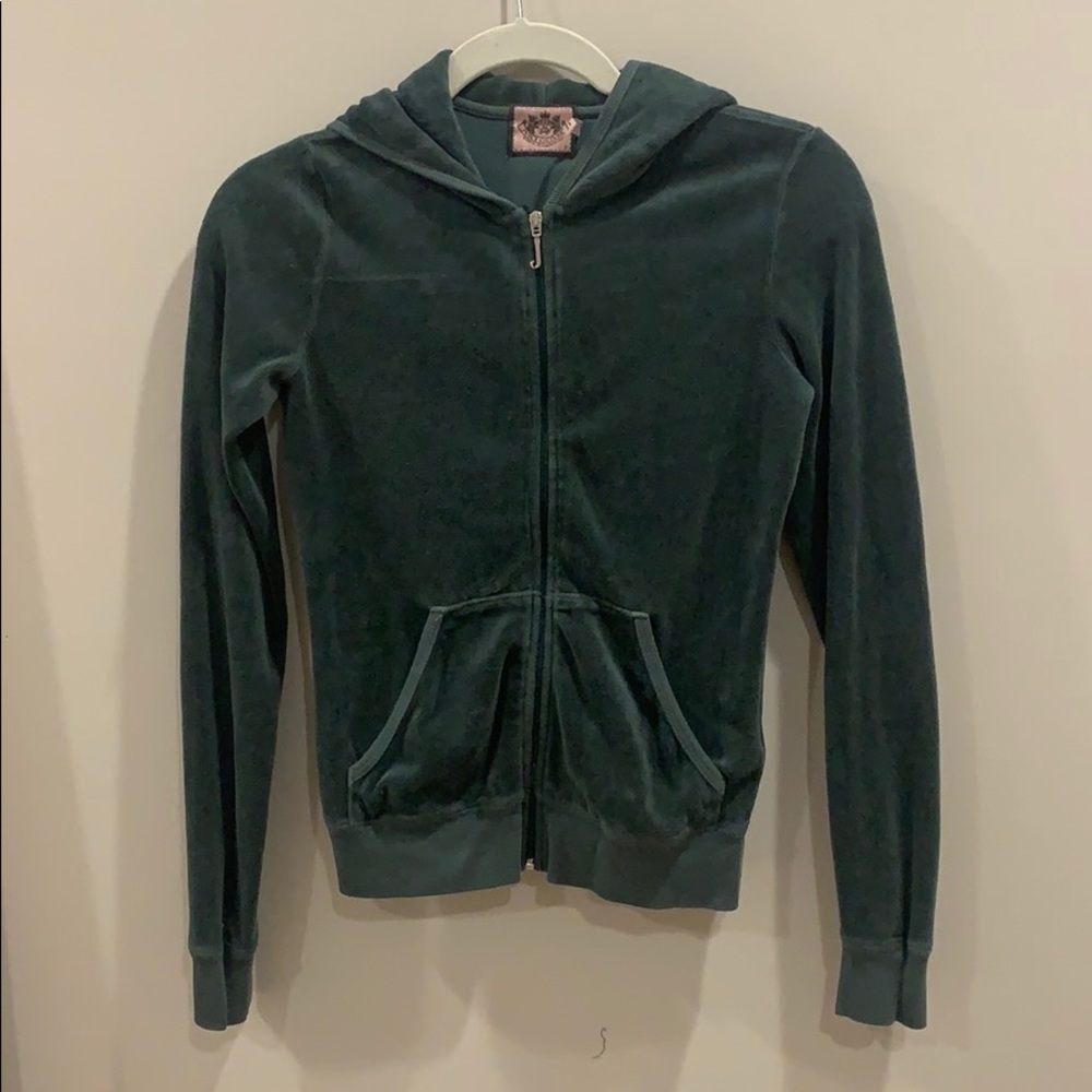Juicy couture velvet track suit jacket S